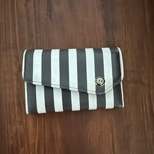 Rare Henri Bendel Mind Your Business Card Holder / mini wallet